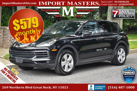 2019 Porsche Cayenne for sale at Import Masters in Great Neck NY