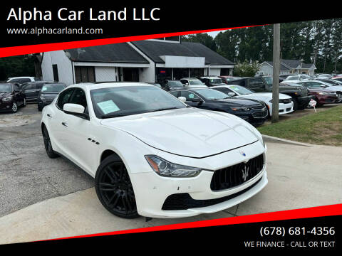2015 Maserati Ghibli for sale at Alpha Car Land LLC in Snellville GA