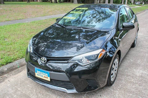 2014 Toyota Corolla for sale at Amazon Autos in Houston TX