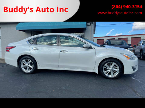 2015 Nissan Altima for sale at Buddy's Auto Inc in Pendleton SC