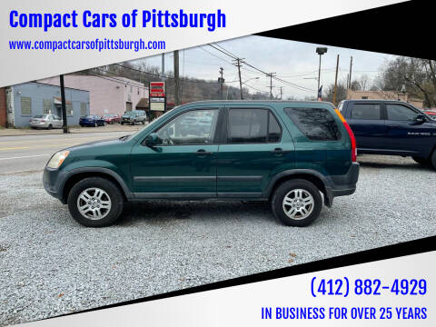 2004 Honda CR-V for sale at Compact Cars of Pittsburgh in Pittsburgh PA