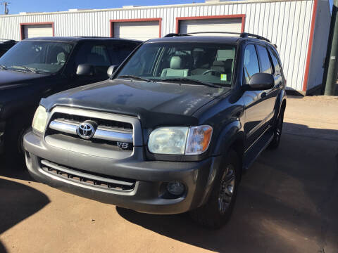 2006 Toyota Sequoia for sale at 4 B CAR CORNER in Anadarko OK