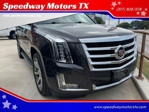 2015 Cadillac Escalade for sale at Speedway Motors TX in Fort Worth TX