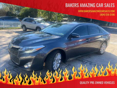 2015 Toyota Avalon for sale at Bakers Amazing Car Sales in Jacksonville FL