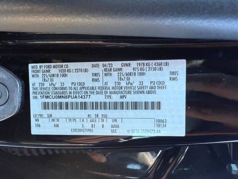 2023 Ford Escape ST-Line