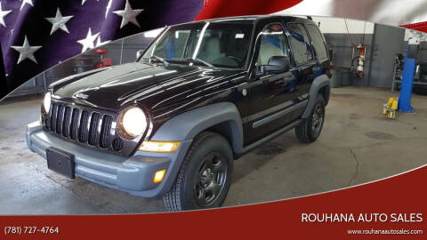 2005 Jeep Liberty for sale at Rouhana Auto Sales in Norwood MA