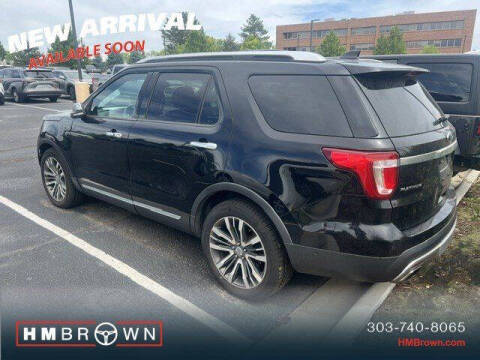 2016 Ford Explorer Platinum