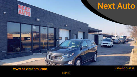 2018 Chevrolet Equinox for sale at Next Auto in Mount Clemens MI