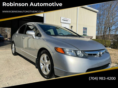 2008 Honda Civic for sale at Robinson Automotive in Albemarle NC
