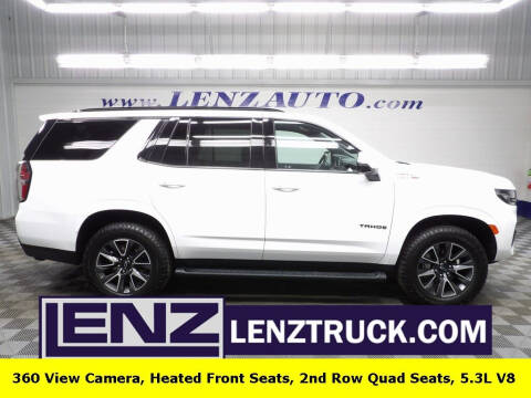 2021 Chevrolet Tahoe for sale at LENZ TRUCK CENTER in Fond Du Lac WI