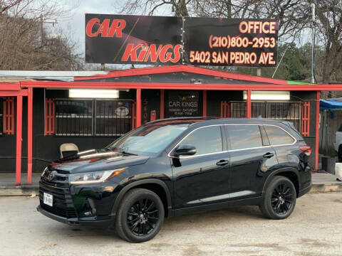 2019 Toyota Highlander for sale at Car Kings in San Antonio TX