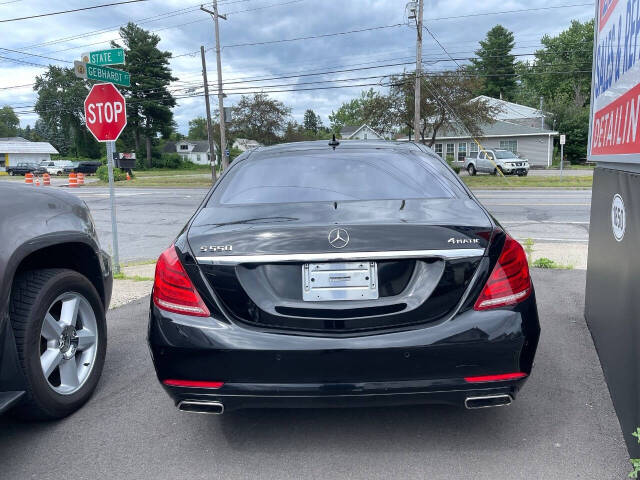 2015 Mercedes-Benz S-Class for sale at 22 G Auto Sales in Schenectady, NY