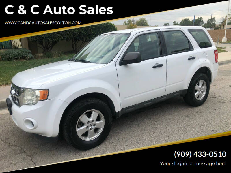 2009 Ford Escape for sale at C & C Auto Sales in Colton CA