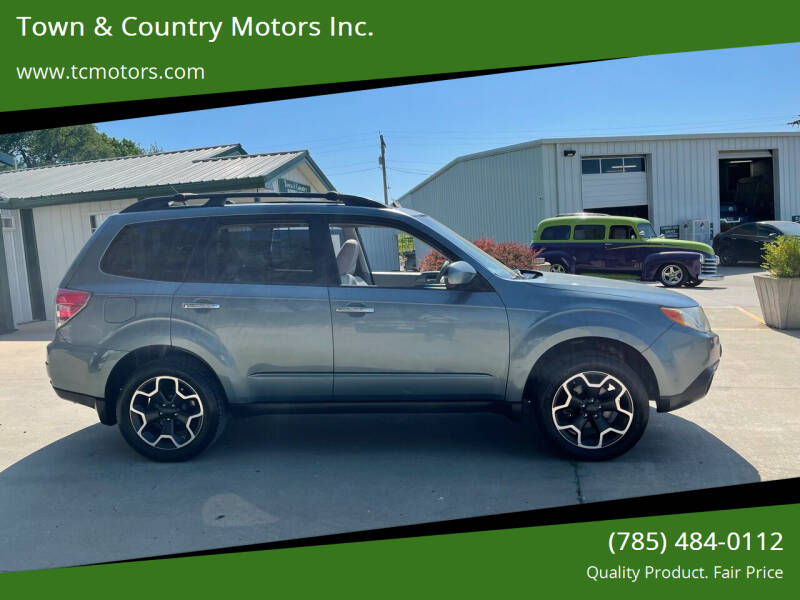 2013 Subaru Forester for sale at Town & Country Motors Inc. in Meriden KS