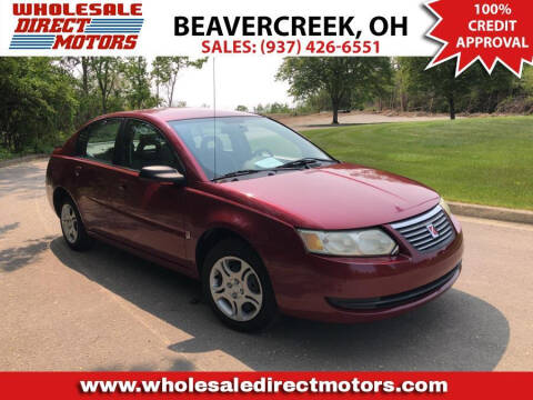 2005 Saturn Ion for sale at WHOLESALE DIRECT MOTORS in Beavercreek OH