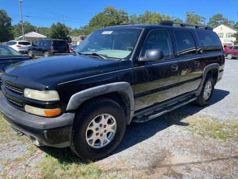 2003 Chevrolet Suburban for sale at LAURINBURG AUTO SALES in Laurinburg NC