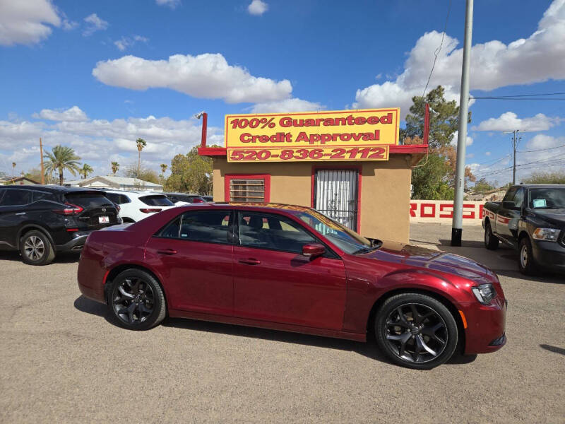 2023 Chrysler 300 for sale at CROSSROADS AUTO CENTER in Casa Grande AZ