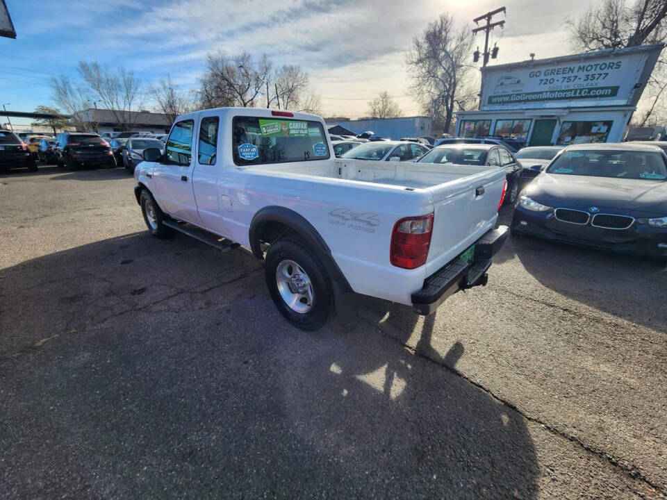 2005 Ford Ranger for sale at GO GREEN MOTORS in Lakewood, CO