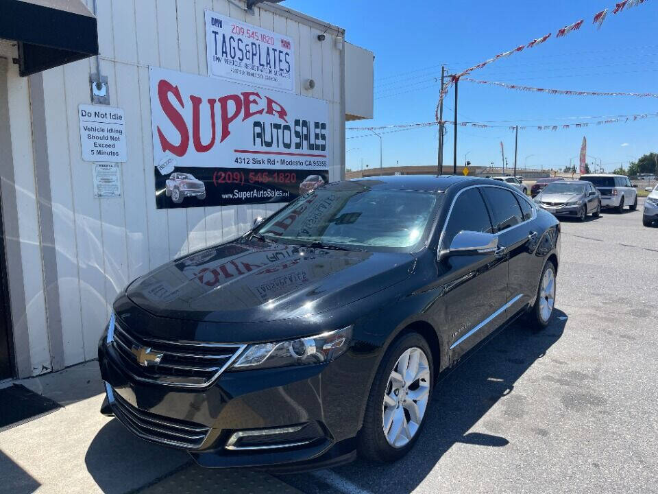 2018 Chevrolet Impala for sale at Super Auto Sales Modesto in Modesto, CA