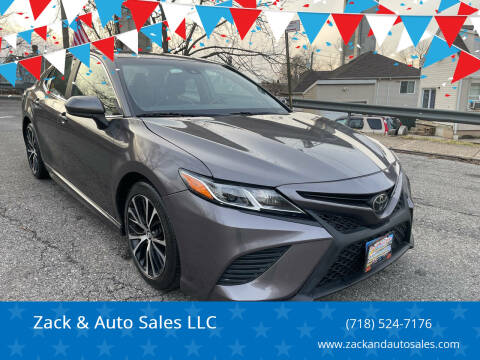 2018 Toyota Camry for sale at Zack & Auto Sales LLC in Staten Island NY