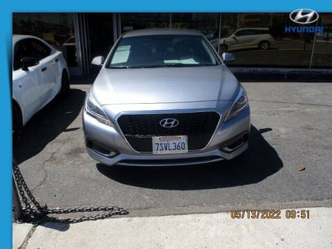 2016 Hyundai Sonata Hybrid for sale at One Eleven Vintage Cars in Palm Springs CA
