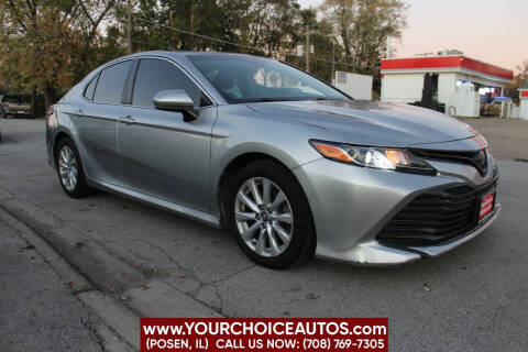 2018 Toyota Camry for sale at Your Choice Autos in Posen IL