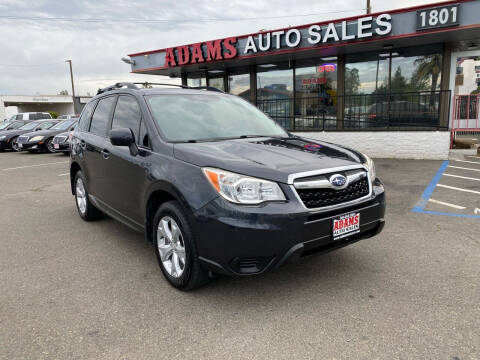 2014 Subaru Forester for sale at Adams Auto Sales CA in Sacramento CA