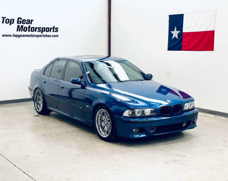 2002 BMW M5 for sale at Top Gear Motorsports LLC in Houston TX