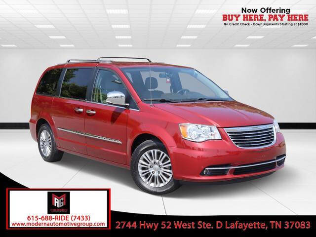 2013 Chrysler Town and Country for sale at Modern Automotive Group LLC in Lafayette, TN