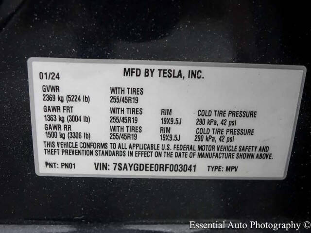 2024 Tesla Model Y Long Range