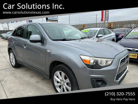 2015 Mitsubishi Outlander Sport for sale at Car Solutions Inc. in San Antonio TX