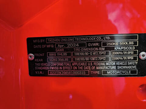 2025 Icebear 150cc Ravida Ascend