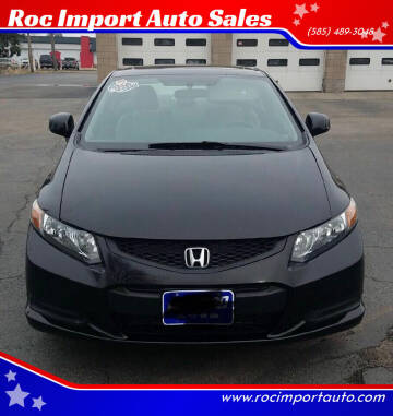 2012 Honda Civic for sale at Roc Import Auto Sales in Rochester NY