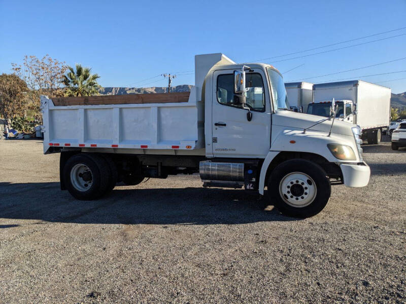 2016 Hino 268 16 Ft  Dump Truck