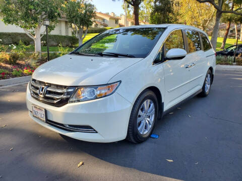 2016 Honda Odyssey for sale at E MOTORCARS in Fullerton CA