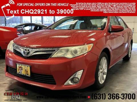 2012 Toyota Camry for sale at CERTIFIED HEADQUARTERS in Saint James NY