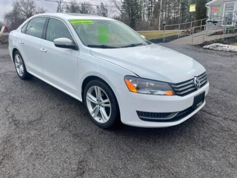 2014 Volkswagen Passat for sale at FUSION AUTO SALES in Spencerport NY