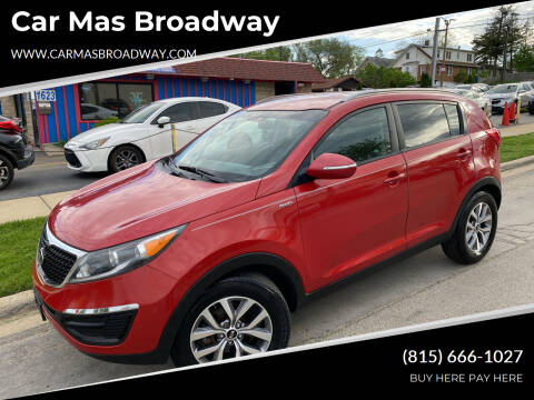 2015 Kia Sportage for sale at Car Mas Broadway in Crest Hill IL