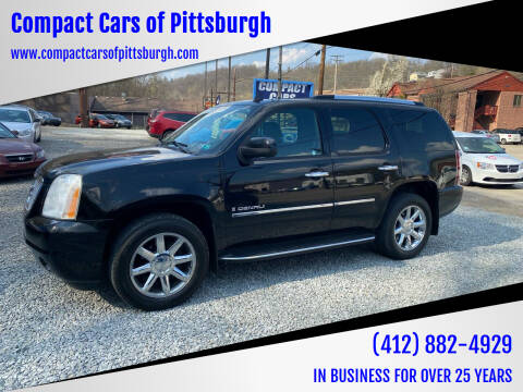 2009 GMC Yukon for sale at Compact Cars of Pittsburgh in Pittsburgh PA