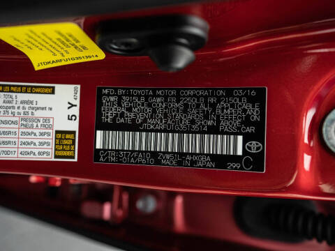 2016 Toyota Prius Two Eco