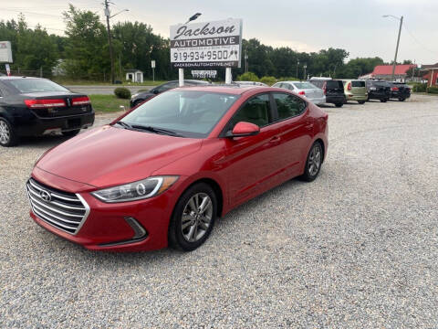 2017 Hyundai Elantra for sale at Jackson Automotive in Smithfield NC