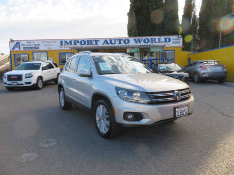 2014 Volkswagen Tiguan for sale at Import Auto World in Hayward CA
