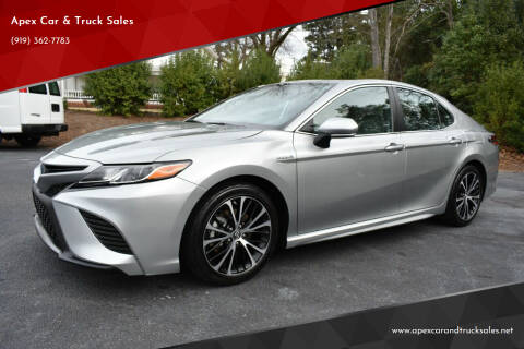 2019 Toyota Camry Hybrid for sale at Apex Car & Truck Sales in Apex NC