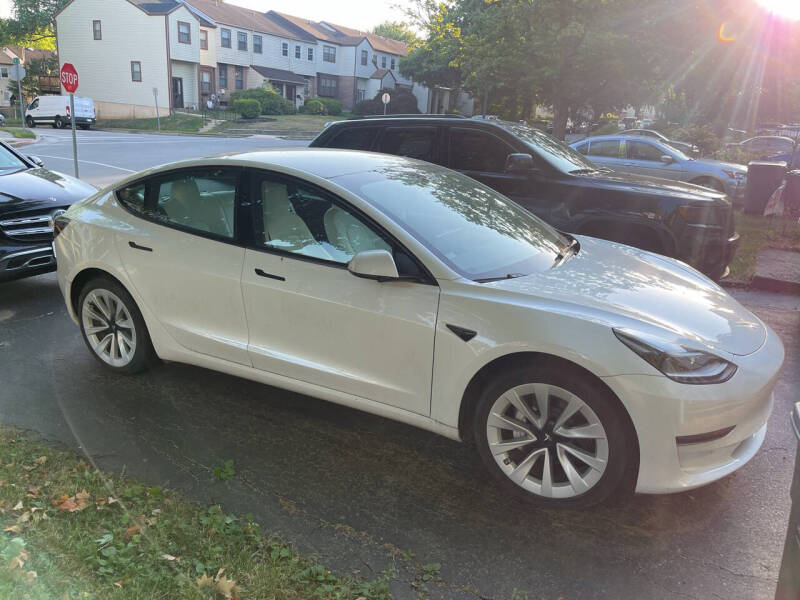 Used 2023 Tesla Model 3 Base with VIN 5YJ3E1EA2PF395932 for sale in Frazer, PA