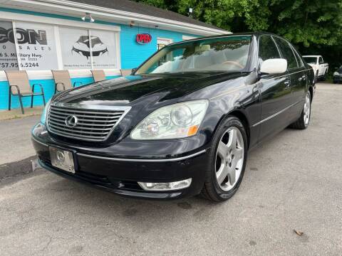 2005 Lexus LS 430 for sale at ICON AUTO SALES in Chesapeake VA