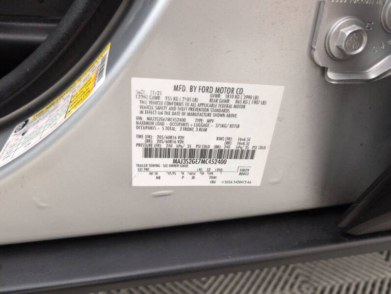 2021 Ford EcoSport SE