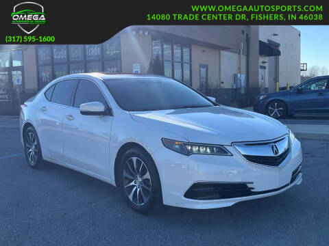 2015 Acura TLX for sale at Omega Autosports of Fishers in Fishers IN