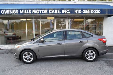 2014 Ford Focus for sale at Owings Mills Motor Cars in Owings Mills MD