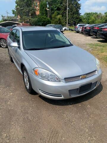 2012 Chevrolet Impala for sale at DuShane Sales in Tecumseh MI