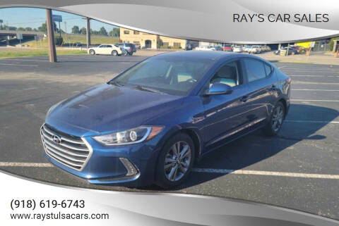 2017 Hyundai Elantra for sale at Ray's Car Sales in Tulsa OK